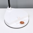 Настольная лампа «Парасоль» LED, от USB/АКБ 6 Вт сенсор 3000-6000 белый 14×10×37 см RISALUX - Фото 5