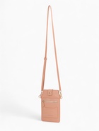 Сумка женская кросс-боди на магните, 13×0.5×20 см, розовая - Фото 5