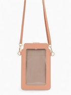 Сумка женская кросс-боди на магните, 13×0.5×20 см, розовая - Фото 6