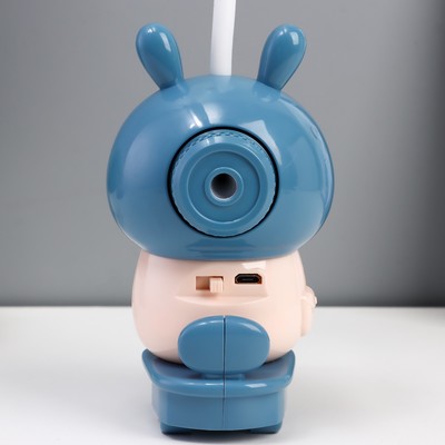 Ночник «Зайчик» LED 2 Вт USB АКБ синий 7.5×9.5×32 см RISALUX