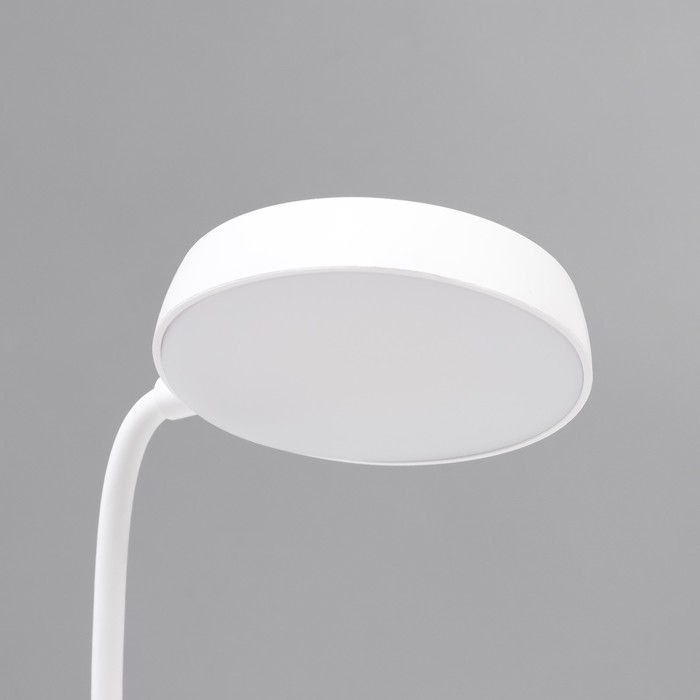 Настольная лампа "Регли" LED 8Вт USB АКБ белый 9,5х15х26 см RISALUX - фото 1908047640