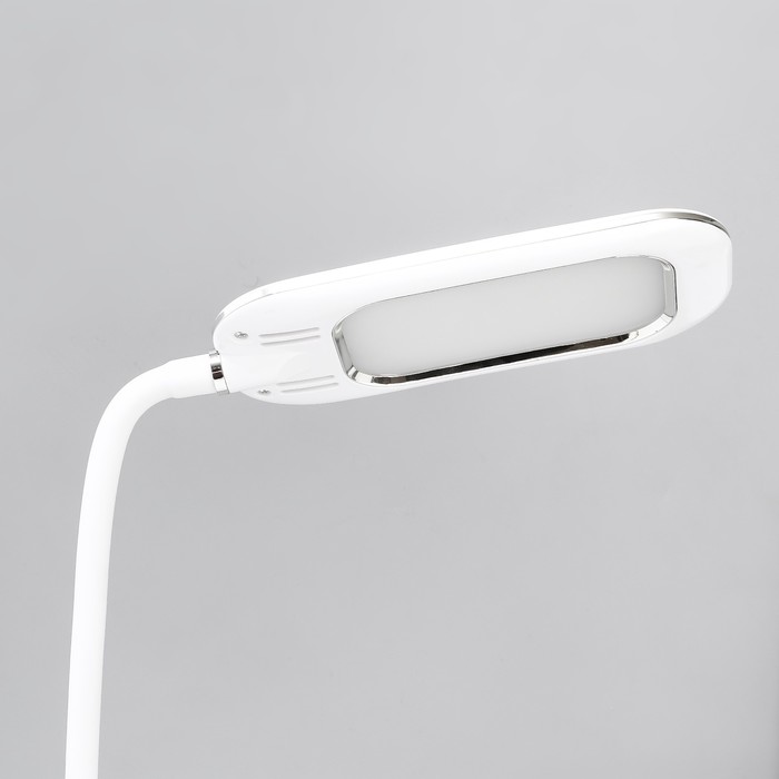 Настольная лампа сенсорная "Кенди" LED 5Вт USB АКБ белый 16,5х30х33 см RISALUX - фото 1908047654