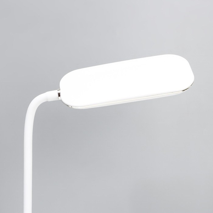 Настольная лампа сенсорная "Кенди" LED 5Вт USB АКБ белый 16,5х30х33 см RISALUX - фото 1908047655
