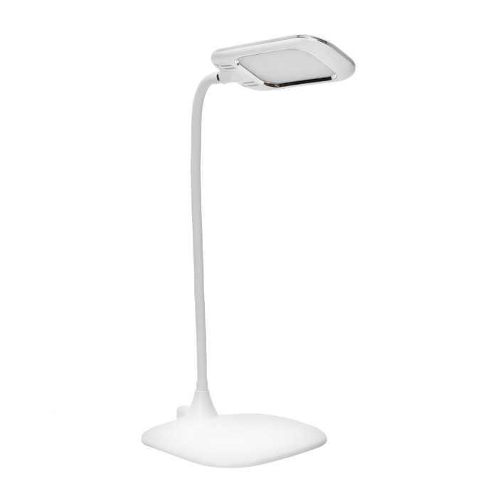 Настольная лампа сенсорная "Кенди" LED 5Вт USB АКБ белый 16,5х30х33 см RISALUX - фото 1908047656