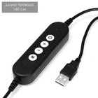 Настольная лампа "Лисен" LED 5Вт 3000-6000К USB черный  6,5х29х35 см RISALUX - Фото 9