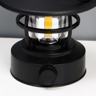 Ночник "Фонарь" LED 5Вт USB АКБ диммер черный 10х8х13 см RISALUX - Фото 6