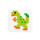 Конструктор Классик «Мозаика №3. Динозавры», 350 деталей, в пакете - фото 3930350