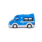 Машина инерционная «Почта», интерактивный: свет, звук, в пакете - фото 23681050