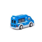 Машина инерционная «Почта», интерактивный: свет, звук, в пакете - фото 23681052