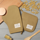 Кухонный набор «Этель» Kitchen:, варежка-прихватка 20×28 см, прихватка19×19 см, 100% хлопок - Фото 1