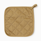 Кухонный набор «Этель» Kitchen:, варежка-прихватка 20×28 см, прихватка19×19 см, 100% хлопок - Фото 5