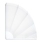 Органайзер-подставка настольный, deVENTE. Fan, 155 x 176 x 68 мм, пластик, белый - фото 9102044