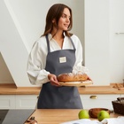 Фартук «Этель» ECO grey, 60×70 см, 100% лён, 245 г/м² - Фото 1