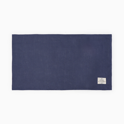 Полотенце «Этель» ECO dark grey, 40×70 см, 100% лён, 245 г/м²