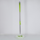 Швабра с отжимом и ведро на колёсиках с металлической центрифугой 16 л, запасная насадка из микрофибры, дозатор, цвет МИКС - Фото 3