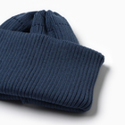 Шапка детская, цвет синий, размер 52-56 10322088