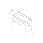 Мангал «Классика 750» МКЛ 750, 102.2×38×78 см, 2 мм, складные ножки, боковая полка - Фото 7