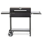 Мангал «МАН 205», 128.5×52×90 см, 2 мм, колёса, боковые полки, крышка, термометр - Фото 3