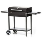 Мангал МАН 205, 128.5×52×90 см, 2 мм, колёса, боковые полки, крышка - Фото 4