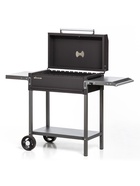 Мангал МАН 205, 128.5×52×90 см, 2 мм, колёса, боковые полки, крышка  (артикул 10334555)  большой выбор товаров оптом и в розницу по низким ценам с доставкой