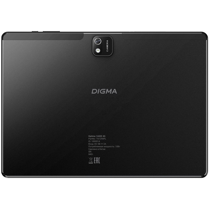 Планшет Digma Optima 1442E 4G T606 (1.6) 8C RAM4Gb ROM128Gb 10.1" IPS 1920x1200 3G 4G Andro   103388 - фото 51531287