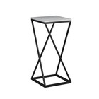 Подставка для цветов «Лофт» DQ Teaser Fir, 350×350×732, цвет бетон чикаго/чёрный - Фото 2