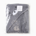 Махровое полотенце с уголком "Зайка", 75*75 см, хлопок 100% - фото 23705857