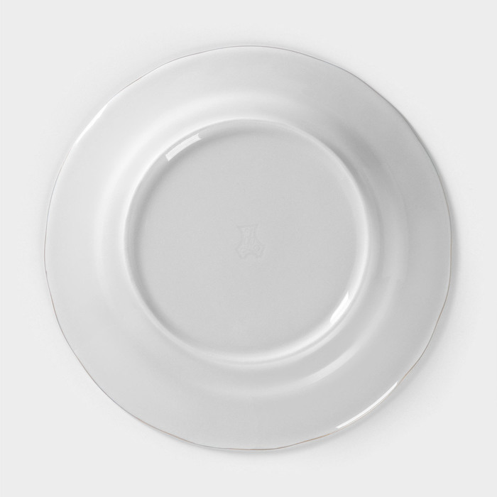 Тарелка фарфоровая «Надежда», 200 мл, белая