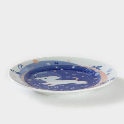 Кружка фарфоровая «Зоомикс», d=16 см, белая