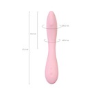 Вибратор Jos Mitzi G-Spot, со стимулирующим шариком, 21 см, силикон, цвет розовый - Фото 9