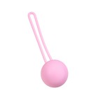 Вагинальный шарик Eromantica Pansy, 3,5 см, силикон, цвет розовый - Фото 4