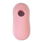 Вакуум-волновой бесконтактный стимулятор клитора Satisfyer Cotton Candy, силикон, цвет розовый - Фото 13
