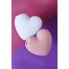 Вакуум-волновой бесконтактный стимулятор клитора Satisfyer Cutie Heart, силикон, цвет голубой - Фото 8