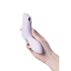 Вакуумный стимулятор клитора Satisfyer Curvy Trinity 2, цвет фиолетовый - Фото 5