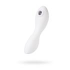 Вакуумный стимулятор клитора Satisfyer Curvy Trinity 5+, цвет белый - Фото 2