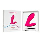 Вибратор Flexer Lovense, 10,1 см, силикон, цвет розовый - Фото 3