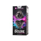 Вибратор Mystim Heart ́s Desire с электростимуляцией, 6,7 см, силикон, цвет чёрный - Фото 3