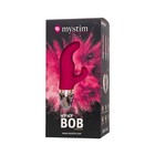 Вибратор Mystim Hop Hop Bob, 16,5 см, силикон, цвет бордовый - Фото 11