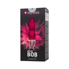 Вибратор Mystim Hop Hop Bob, 16,5 см, силикон, цвет бордовый - Фото 12