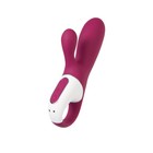 Вибратор Satisfyer Hot Bunny с клиторальным стимулятором, цвет красный - Фото 9