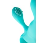Вибратор с двойной стимуляцией Wally Eromantica, 12 см, силикон, цвет мятный - Фото 10