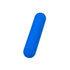 Вибропуля A-Toys Nep, 8 см, силикон, цвет синий - Фото 4