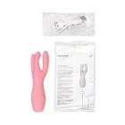 Вибростимулятор Satisfyer Threesome 3, 14 см, силикон, цвет розовый - Фото 15