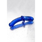 Двусторонний фаллоимитатор Satisfyer Double Crystal, 19,5 см, стекло, цвет голубой - Фото 7