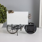 Фоторамка для фотографии 10×15 см с часами «Велосипед», пластик, 18×22 см - Фото 4