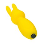 Минивибратор Eromantica Fluffy, 8,5 см, силикон, цвет жёлтый - Фото 7