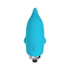 Минивибратор Eromantica Jolly, 7,5 см, силикон, цвет голубой - Фото 4