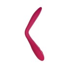 Многофункциональный вибратор L'eroina Caberna, 20 см, силикон, цвет бордовый - Фото 16