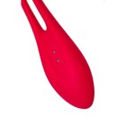 Многофункциональный вибратор для пар Satisfyer Elastic Joy, цвет красный - Фото 9