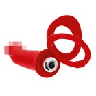 Насадка на пенис для двойного проникновения Black&Red by Toyfa, 19 см, силикон, красная - Фото 3